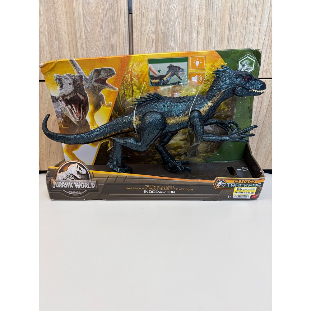 Jurassic World Dino Trackers Indoraptor Track N Attack Figure Mattel HLP24